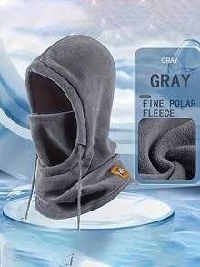 1 szt. unisexowa zimowa kominiarka – wiatroszczelna, ciepła maska na twarz i regulowany ściągacz do jazdy na nartach, motocyklu, pieszych wędrówek – do aktywności na świeżym powietrzu w chłodne dni (czarno-szaro-biało-różowa), kominiarka narciarska, akcesorium do sportów zimowych, elastyczna tkanina - Wielokolorowe - Zobacz 3