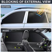 Car Window Shutters - Opaque 4 Pieces - View 2