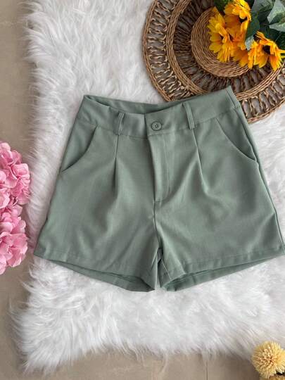 XINRON shorts feminina com bolsa luis twill diario