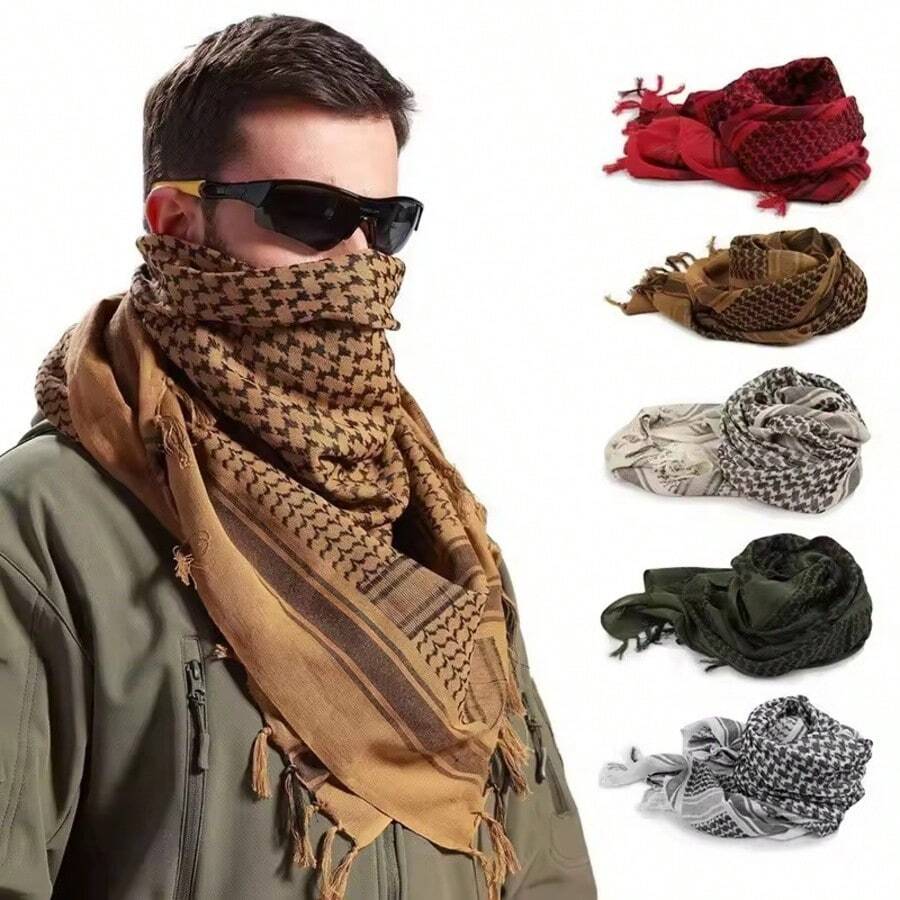 Polyester Tactical Scarf, Multifunctional Windproof Dustproof Warm Neck Gaiter For Men And Women - Multicolor - View 1