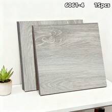15/30pcs 3D Wood Grain Vinyl Flooring/Wall Stickers, Peel And Stick, Waterproof, Stain-Resistant, Wear-Resistant Flooring/Wall Decals For Bedroom, Living Room, Interior Design Quick Renovation - Multicolor - View 19