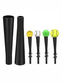 1个升级版棒球击球座替换橡胶击球座管 - 彩色 - 查看 2