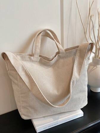 新款简约时尚纯色大容量单肩斜挎包和新款休闲时尚手提包，适合女性日常出行。