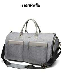 New Large Women's Travel Bag Foldable And Waterproof Everyday Style, FASHION SHOP - 淺灰色 - 查看 1