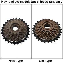 RiToEasysports Rueda de Bicicleta de 7 Velocidades, Piñón de Casete de Rueda de Bicicleta de Acero Inoxidable para Bicicleta de Montaña - 1 - Ver 10