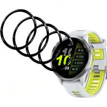 4pcs Full Coverage Screen Protector Film For Garmin Venu 3/Venu 3S/Vivoactive 5/Vivoactive 6, Forerunner 970/570 47mm, Forerunner 965/265/165, 3D Full Coverage High-Definition Anti-Scratch, Curved Edge Composite Soft Film Precise Fit Sensitive Touch, Smartwatch Accessories Durable Protection Full Coverage, Upgraded Design, Durable Fashionable Accessories, High-Quality Protection, Fashionable Buyers, Tech Enthusiasts Christmas/Halloween/New Year/Birthday Gift, Men And Women Stylish Smartwatch Accessories
