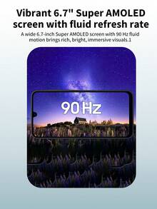 Samsung Galaxy A17 6.7英寸 Super AMOLED 双卡双待解锁智能手机，配备5000万像素OIS三摄后置摄像头和1300万像素前置摄像头，90Hz刷新率屏幕，5000mAh电池，最高可扩展至2TB存储，支持NFC和快速充电，时尚纤薄设计，搭载Android操作系统。 - 灰色 - 查看 3