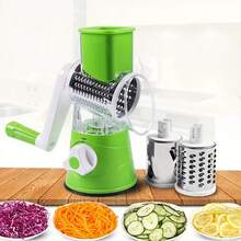 All In One, Multifunctional 3-In-1 Cheese Grater, Vegetable Slicer And Fruit Slicer - Manual Food Grater For Potatoes And Vegetables, Tabletop Drum Grater - Kitchen Gadgets For Easy Preparation - Nhiều màu - Xem 10
