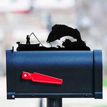 MailboxesInnovative Fabricators Inc. Fishing Mailbox TopperMailboxes - como en la foto - Ver 3