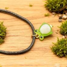 Fashionable Casual Cute Frog Pendant Necklace