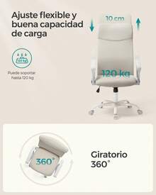 SONGMICS Home Office Chairs - Beige - View 6