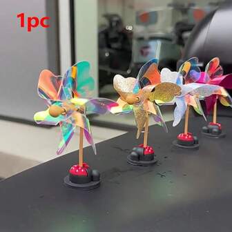 1 Stück bunte drehbare Windmühle Dekoration, Fahrrad, Skateboard, Elektrofahrrad, Auto Zubehör, Gartendekoration