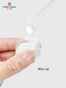 YUEMEI MOMENT MC Set[EVA 3D Bag]Black/White, 50ml - 6pcs/8pcs Travel Refillable Bottle Set, Cosmetic Refill Bottles For Shampoo, Body Wash, Conditioner, Toner, Facial Cleanser