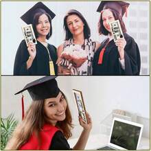 1个2025届毕业班礼金收纳盒，木质毕业贺卡现金夹，DIY现金信封钱包，毕业及生日礼物 - 彩色 - 查看 8