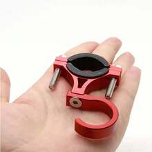 1个自行车前置挂钩，通用多功能电动自行车收纳挂钩，适用于电动自行车/自行车前架