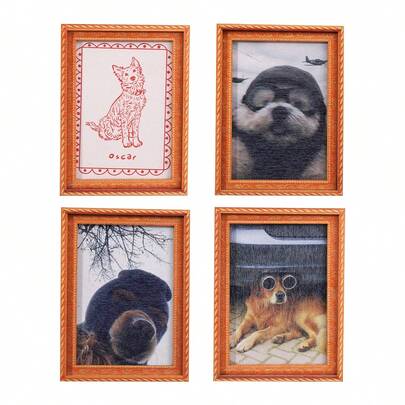 1pc Cute Dog Shaped Fridge Magnet Decor, Home And Office Refrigerator Decoration, Holiday Gift!