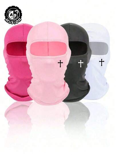 1pcUnisex Balaclava Ski Mask, Windproof Face Cover For Cycling, Skiing, Outdoor Activities, Daily Use