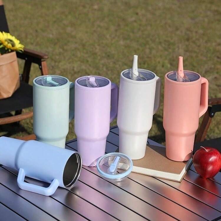 Car  Bottle, Leak-Proof, Retractable Spout, Keeps Drinks Hot/Cold - 紫色 - 查看 4