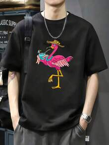 Men Swim Cover-Ups - Black - View 7