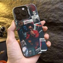 Funda Protectora de Teléfono con Cobertura Completa HC , Cantante y Productor Musical Canadiense Reconocido - Adecuada para iPhone 11/12/13/14/15/16 Pro Max Series. Regalo Ideal para Parejas en Navidad, San Valentín o Aniversarios, Regalo de Vacaciones,Regalo para Parejas,Impreso con UV - Color mezclado 1 - Ver 6