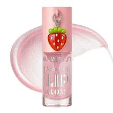Lip Gloss Brillante 4 Tonos, Aceite de labio , Hidratante Labio Brillante Aceite , Voluminizador De Labios , Hidratante En Aceite De Labio , Brillo De Labios Bálsamo Labial, Cuidado De Labio - Rosa Pálido - Ver 2
