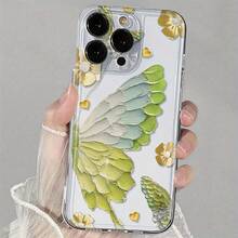 Funda Protectora Transparente - Funda de Teléfono de TPU Suave y Lujosa a Prueba de Golpes, Compatible con iPhone 17, 16, 15, 14, 13, 12, 11 Pro Max, 16, 15, 14 Plus, 13, 12 Mini, X, XS Max, XR, 8, 7 Plus ButterflyFlights, Estilo Minimalista, Material Duradero, Fabricación de Alta Calidad, Usuarios de Smartphones, Entusiastas de la Tecnología - Colores mixtos - Ver 1