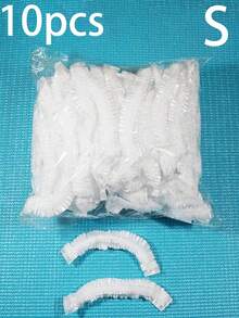 50/10 piezas Cubierta desechable contra el polvo, Bolsa encogible desechable, Envoltura de alimentos desechable, Bolsa de conservación de alimentos de uso múltiple, Cubierta de zapatos desechable, Envoltura de cocina desechable, Envoltura encogible elástica para alimentos refrigerados, Adecuado para accesorios de cocina