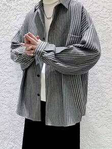Men Shirts - Gray - View 2
