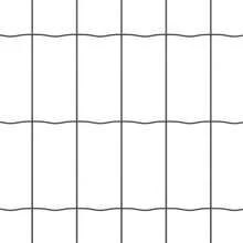 vidaXL 1 X 10 M Grauer PVC-Beschichteter Eisenzaun - Grey - View 7