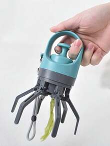 Portable No Touch Poop Scooper,Dog Pooper Scooper,Dog/Cat Walker Waste Picker,2 In 1 Dog Waste Pick-Up Claw,With Holder & Claw Clip,Leak-Proof Waste Storage Container,Bag Dispenser,Leash Attachable,For Outdoor Use All Year Round,Small Medium Large Dogs,Cat.For Walking, Dog Park, Trips, Hiking, Shopping Or Outdoor Activities.Christmas Gifts, Gifts For Women, Thanksgiving Gifts - 彩色 - 查看 7