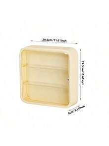 LABUBU4.0收藏展示柜1个，2025新款收纳柜，壁挂式展示柜，防尘展示柜，无孔安装设计，可容纳12个毛绒玩具，适合放在客厅、书房、卧室的收藏展示柜，非常适合LABUBU4.0系列收藏展示，是理想的|万圣节|圣诞节|精美礼物【不含玩偶】 - 彩色 - 查看 13