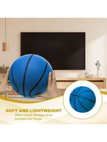 Quiet Basketball, Foam Basketball, Indoor Training Quiet Ball, Quiet Foam Indoor Training Ball, Suitable For Various Indoor Activities, Thanksgiving, Christmas And Halloween Gifts - Multicolor - View 9