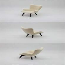 1:30/1:25/1:20/1:12 比例迷你植绒沙发椅，微型家具沙发椅装饰，DIY立体模型建筑材料沙发椅模型，逼真单人座植绒沙发模型，娃娃屋沙发椅，娃娃屋家具，游戏屋家具，圣诞礼物，新年礼物，情人节礼物，生日礼物（送给朋友） - 彩色 - 查看 9