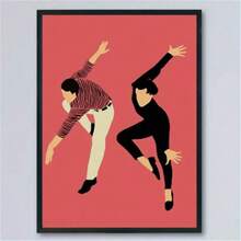 1pc Chic Movie Dance Canvas Poster - Wall Art - For Living Room, Bedroom & Home Office Decor - Suitable For Art Lovers & Movie Enthusiasts - Perfect Gift For Housewarming & Birthday Unframed - Multicolor - View 10