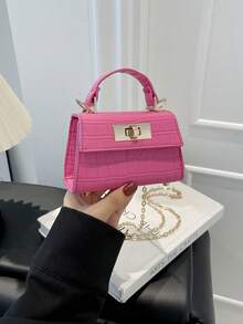 1个新款迷你手提包，可爱独特的云石纹图案，高品质PU斜挎包，清新亮丽的色彩，青春时尚，可斜挎，休闲百搭，也适合作为礼物送给朋友。 - 迷你手提包 - 查看 10