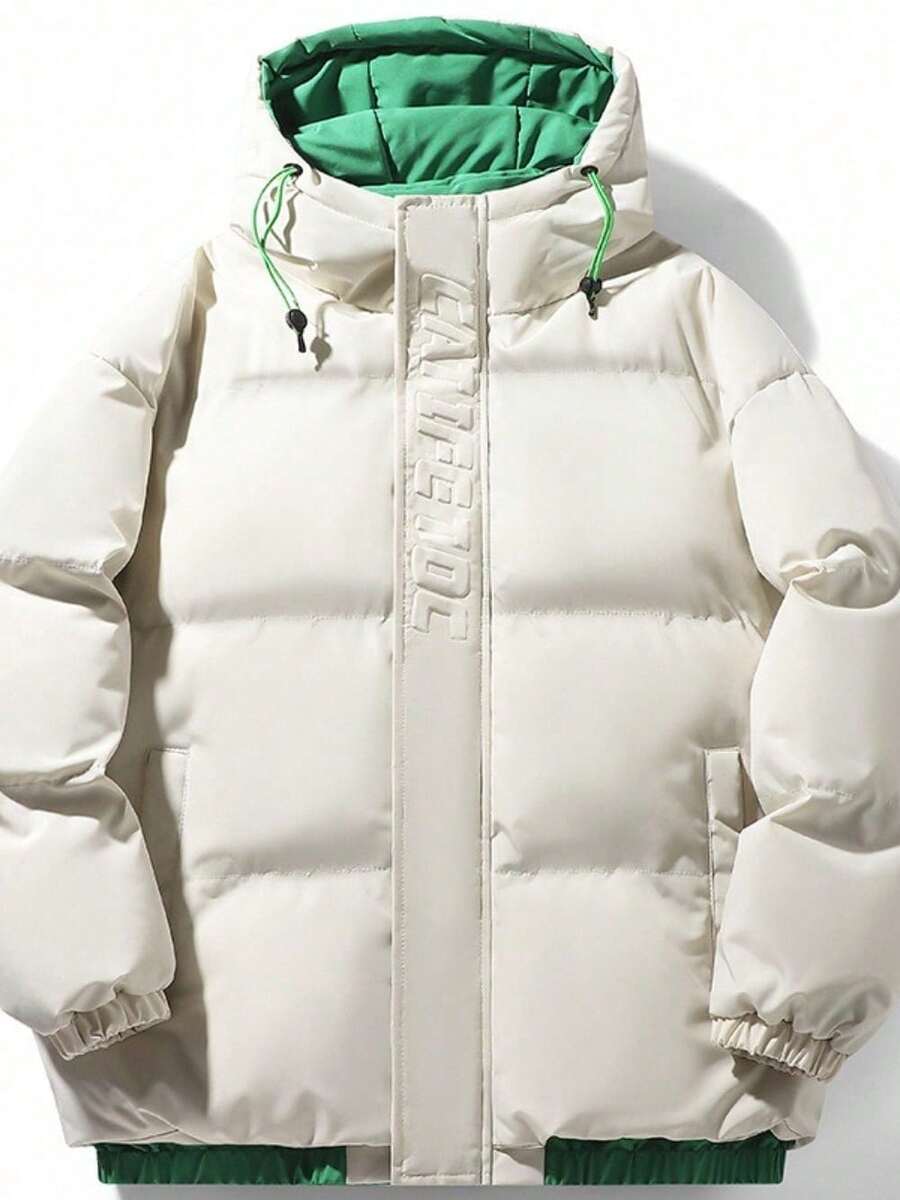 Men Down Coats - Màu Khaki - Xem 1
