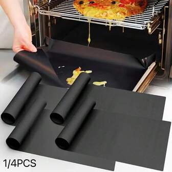 1/5/10pcs High Temperature Resistant Grill Mat - Non-Stick, Durable, Easy To Clean, Outdoor Grill Mat - Suitable For Oven Bottom, Grill, Grill Plate, Perfect For BBQ, Camping, Party, Outdoor Cooking, Durable Kitchen Accessories - Comes With Storage Box