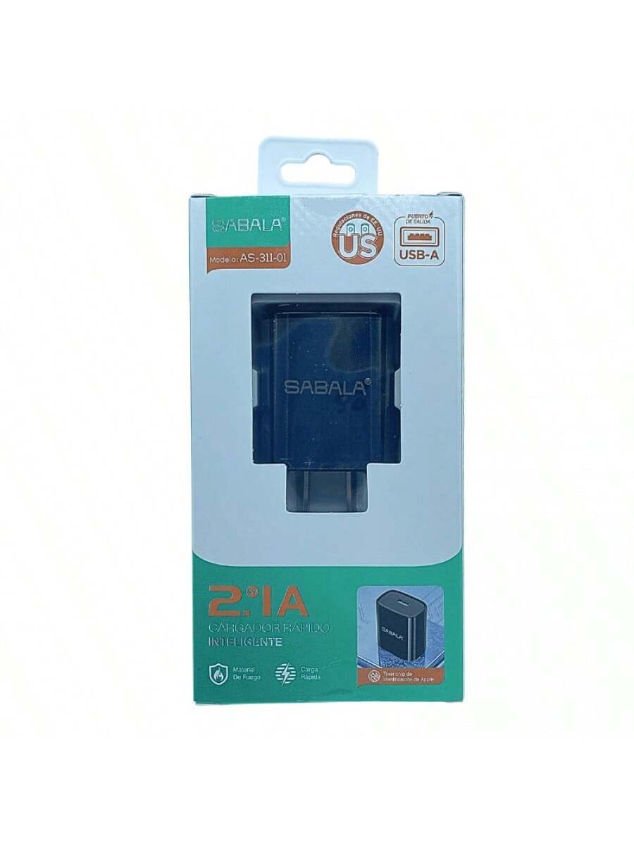 Cabezal de carga CARGADOR SABALA S/C 15W, NEGRO