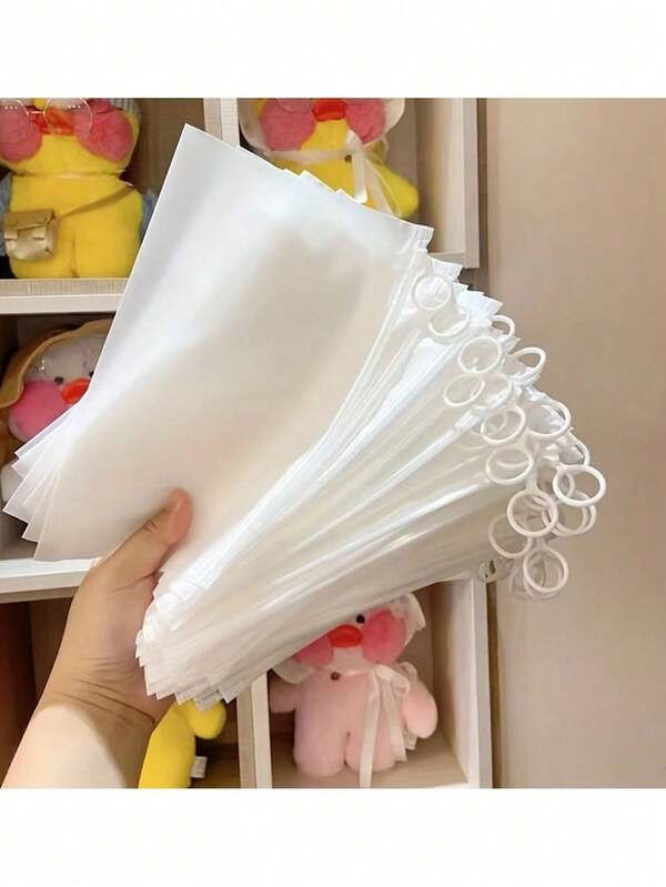 Practical Classification Storage Bag, Portable Waterproof Storage Bag, Pull Ring Organizer, Mask Packaging Bag, Stationery Organizer Bag, Suitable For Home School Office