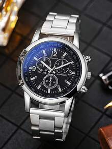5 Pieces/Set Men's Watch Set, Fashionable And Casual Men's Watch Set, Men's Watch Set, Men's High-Quality Mechanical Watch, Suitable For Business Places, Suitable For Daily Wear Or Holiday Gifts - Multicolor - View 5