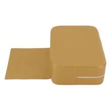 OUKANING Salon Sitzerhöhung Kindersitzkissen für Home Haarschnitte Friseur Styling Stuhl - Gold - Übersicht 3