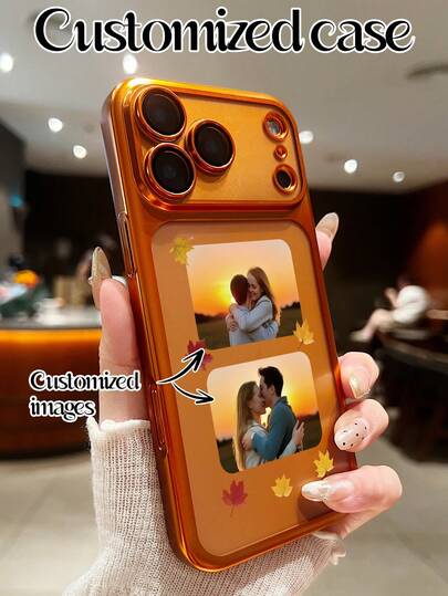 Electroplated TPU Matte Customized New Phone Case Suitable For IPhone 17 Pro Max/17 Air/17/17 Pro, 16 Pro, 15, 14, 13, 12, 11 Lens Film Protective Cover