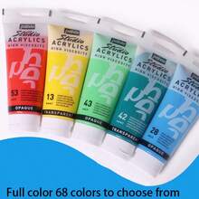 100ml Bebio Acrylic Paint, Semi-Matte, High Concentration, Professional Creation, DIY Hand Painting Textiles, Suitable For School Supplies, Back To School Season - 100ML - View 6