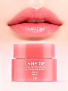Laneige Maschera labbra da viaggio: Nutre, Idrata, Vitamina C, Burro di Murumuru e Karitè, Antiossidanti, per Labbra Screpolate e Secche 3g/0.10oz Balsamo Labbra Laneige