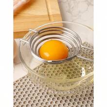 1pc Stainless Steel Egg Divider - Bạc - Xem 7