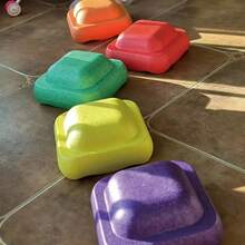 1 Peça Pedra de Equilíbrio Colorida - Cultiva Coordenação e Habilidades Sensoriais para Adolescentes - Ideal para Decoração Doméstica e Presentes de Feriado - Multicolorido - Visão 8