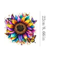 1pc/2pcs/3pcs Family Heat Transfer Stickers - Plastic, Washable Iron-On Stickers, Suitable For T-Shirts, Jeans, Jackets, Backpacks, Hats - Holiday Decorations For Apparel - Multicolor - View 7