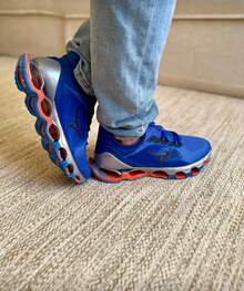 Men's Reflective Pro X Wave Chameleon Sneakers - Immediate Shipping - Various Colors - Royal Blue - View 1