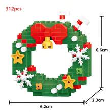 兼容小颗粒积木、圣诞系列积木、熊猫积木、动物积木、圣诞老人、圣诞雪人、圣诞树、圣诞麋鹿、圣诞苹果熊、圣诞企鹅、圣诞雪橇
