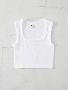 3 pièces Camisole dos nageur, Soutien-gorge de sport sans couture Yoga Fitness Débardeur, Top de couche de base élastique et respirant pour la course - Multicolore - Voir 3
